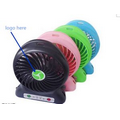 2 in 1 Power bank with a mini fan